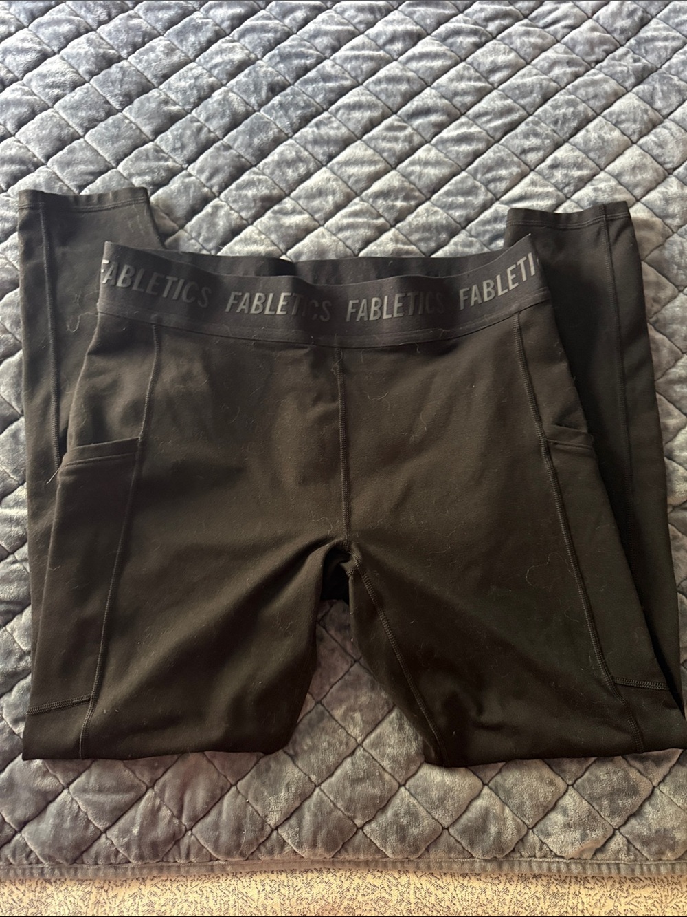 Fabletics Black Performance Pocket Leggings